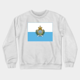 Flag of San Marino Crewneck Sweatshirt